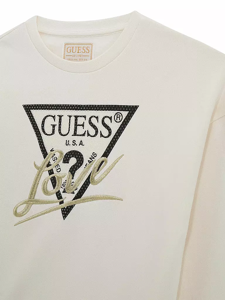 GUESS | Sweat pour fille | creme