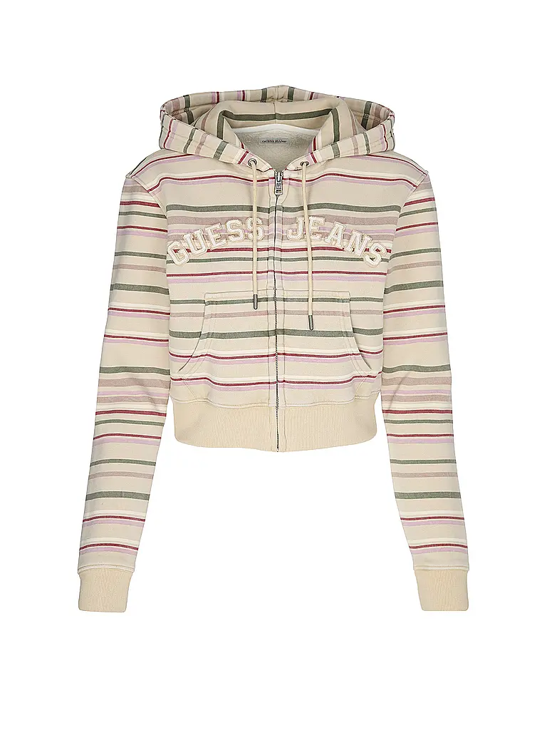 GUESS | Sweat-shirt à capuche court | Beige
