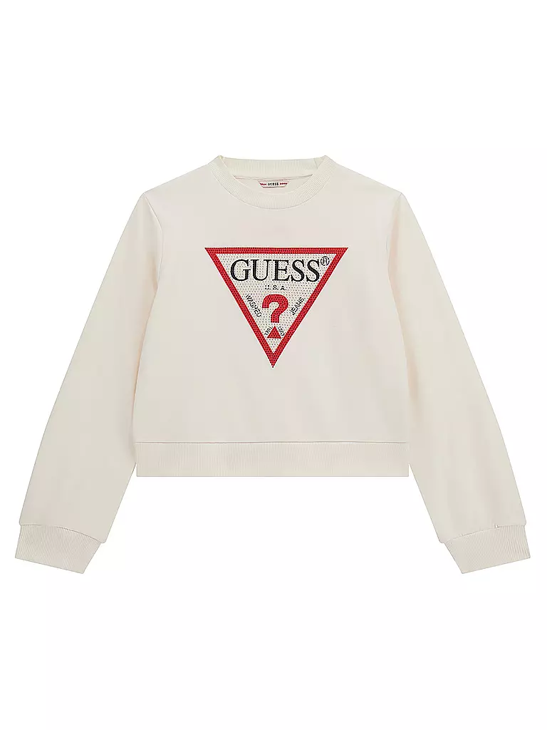 GUESS | Sweat-shirt pour fille | creme
