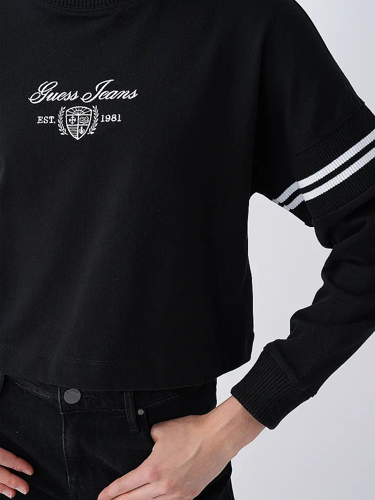 GUESS | Sweat-shirt | schwarz