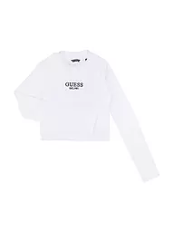 GUESS | T-shirt à manches longues pour fille | Blanc