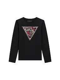 GUESS | T-shirt à manches longues pour fille | Noir