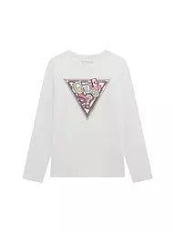 GUESS | T-shirt à manches longues pour fille | Blanc