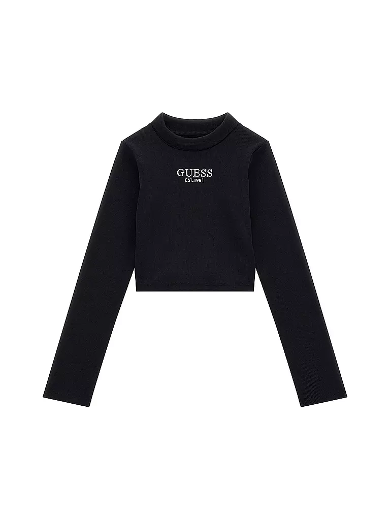 GUESS | T-shirt à manches longues pour fille | schwarz