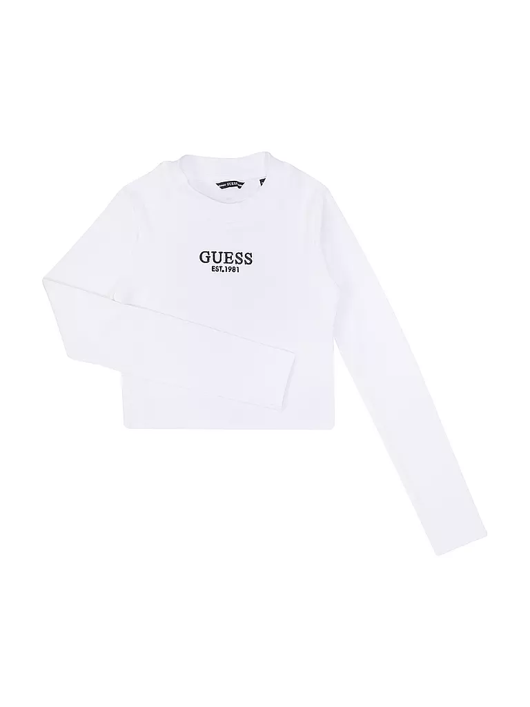 GUESS | T-shirt à manches longues pour fille | weiss