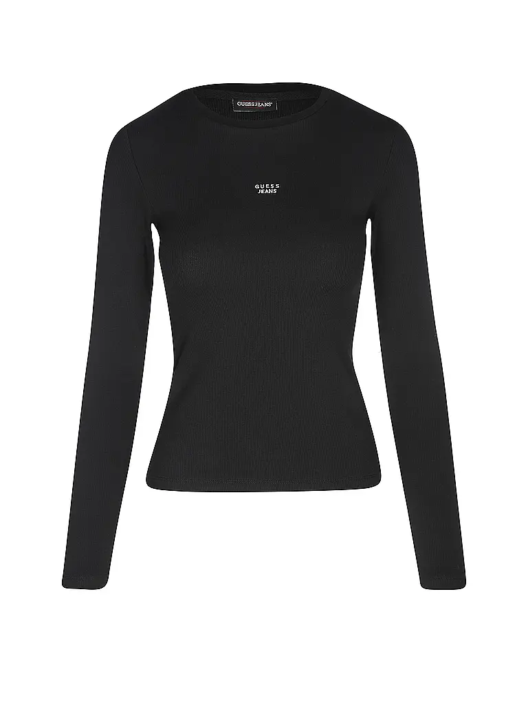 GUESS | T-shirt à manches longues | schwarz