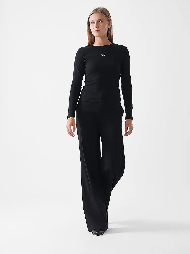 GUESS | T-shirt à manches longues | schwarz