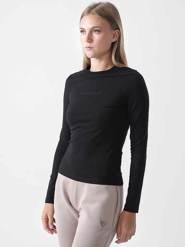 GUESS | T-shirt à manches longues | Noir