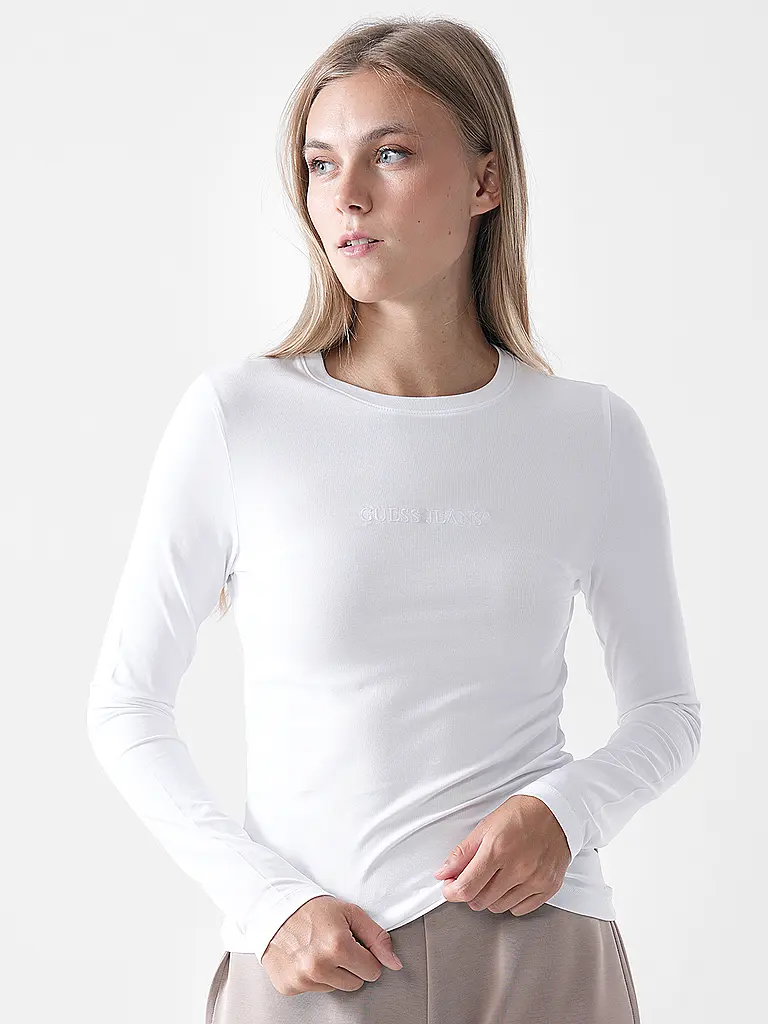 GUESS | T-shirt à manches longues | Blanc