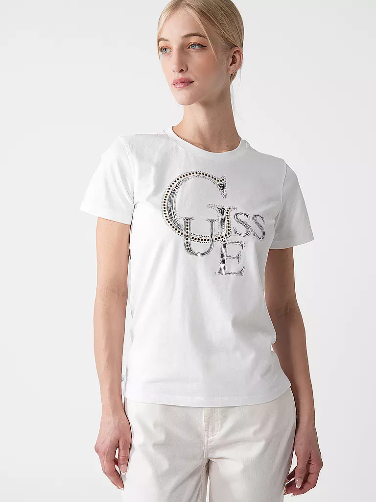 GUESS | T-Shirt  | Blanc