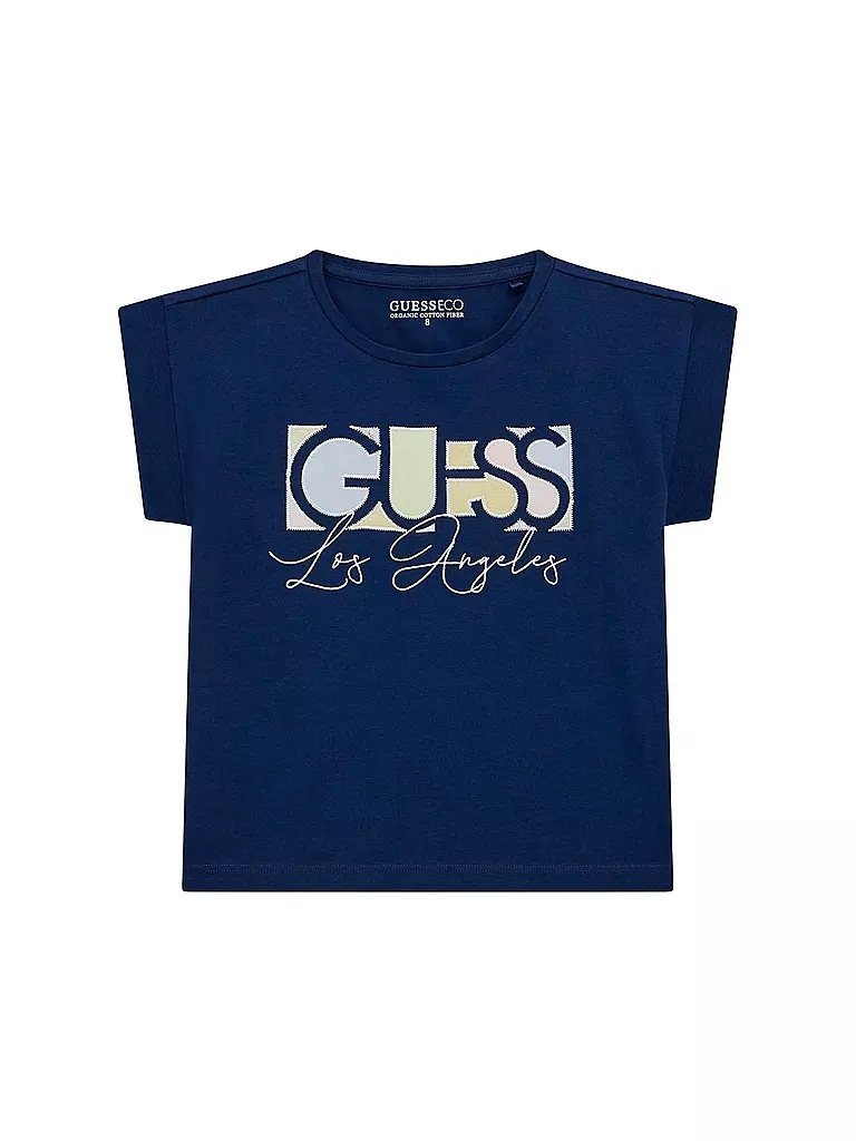 GUESS | T-shirt fille | Bleu foncé