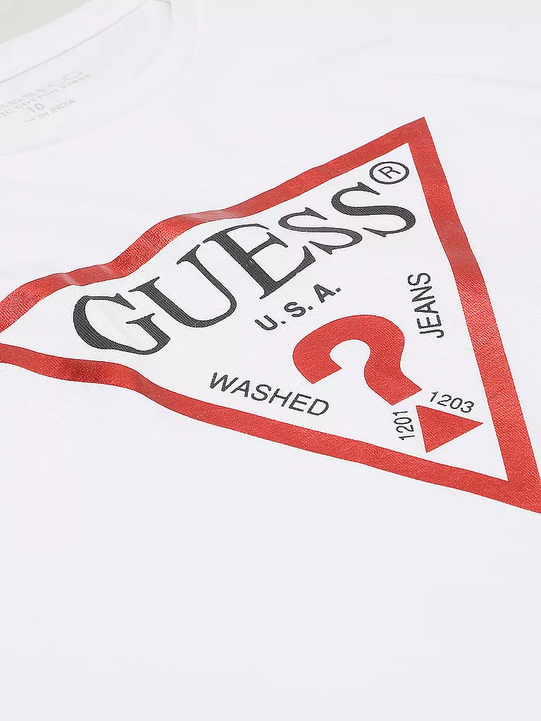 GUESS | T-shirt fille | Blanc