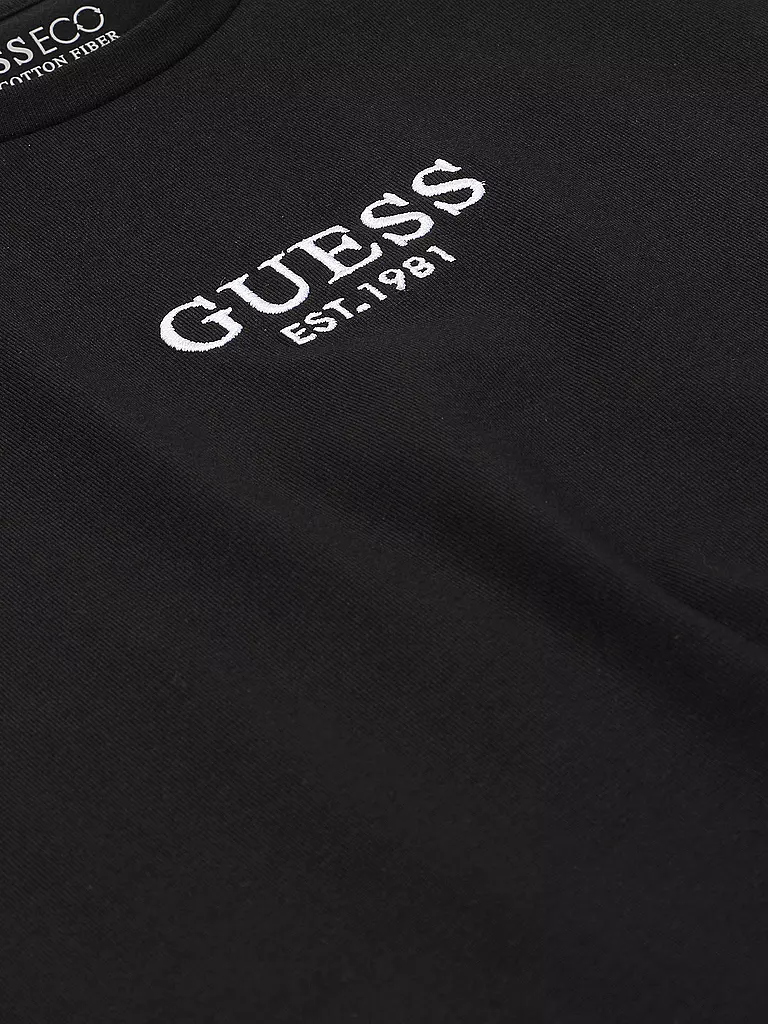 GUESS | T-shirt pour fille | schwarz
