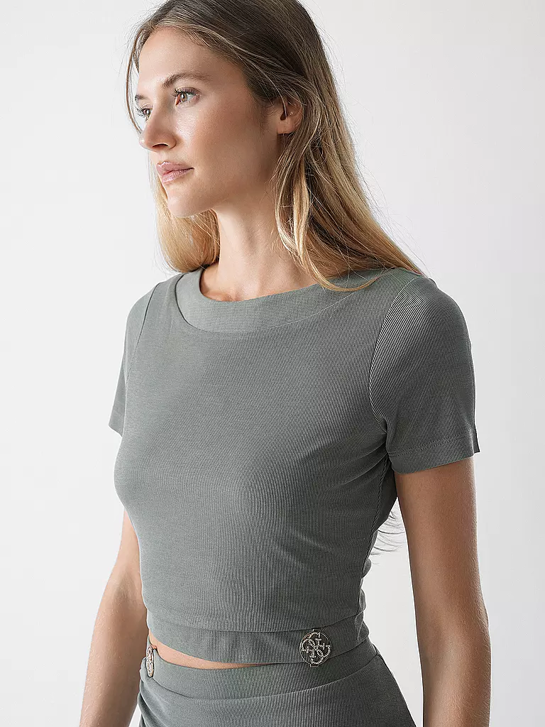 GUESS | T-Shirt PRISCA JEWEL | Gris