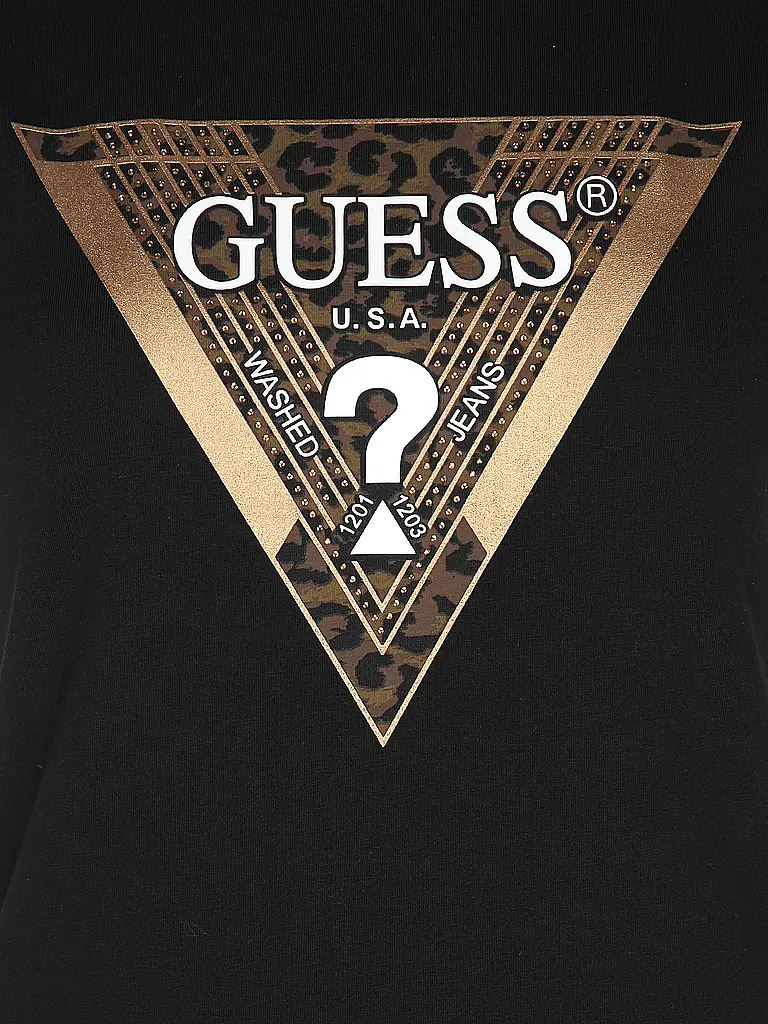 GUESS | T-shirt slim fit | Noir