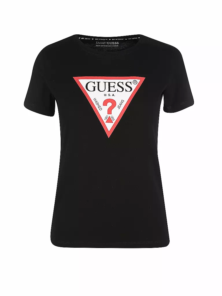 GUESS | T-shirt | schwarz