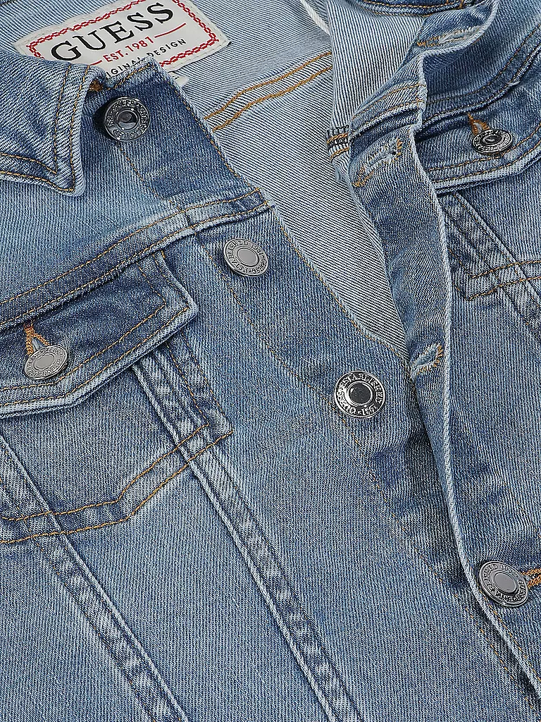 GUESS | Veste en jean pour fille | blau