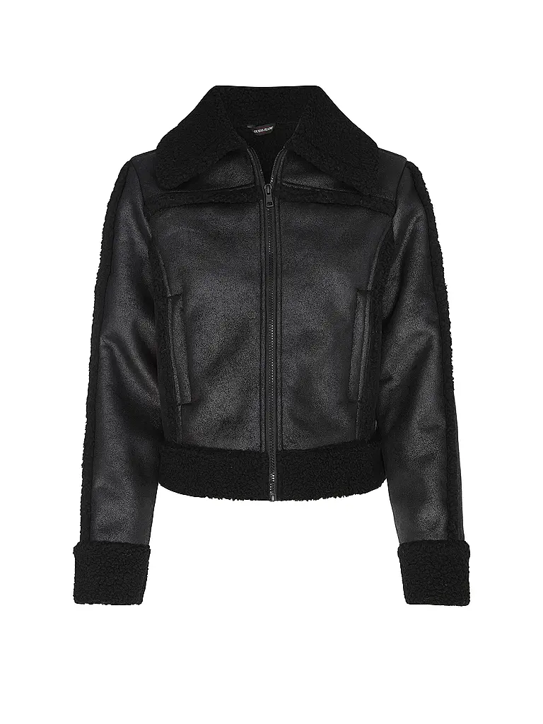 GUESS | Veste Sherling | Noir