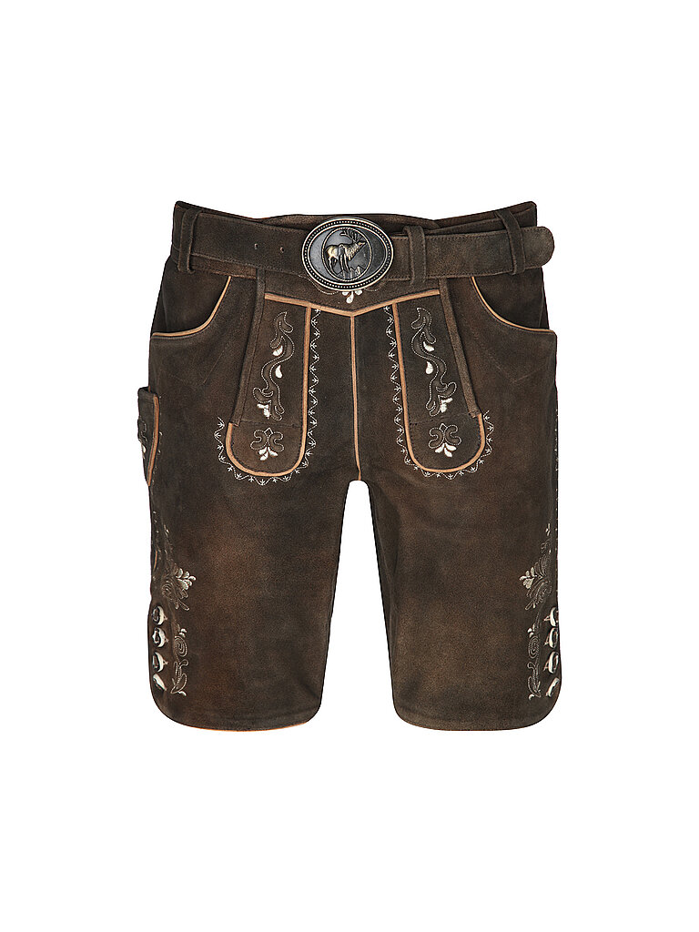 Lederhose LEO marron 46