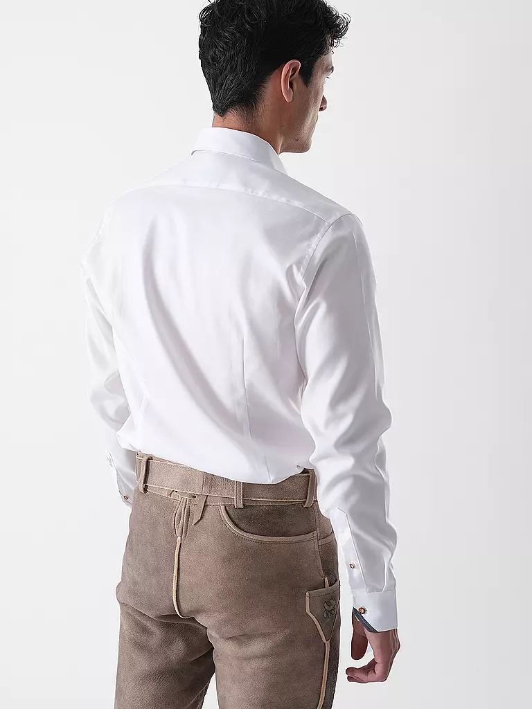 GWEIH & SILK | Chemise traditionnelle coupe ajustée | 