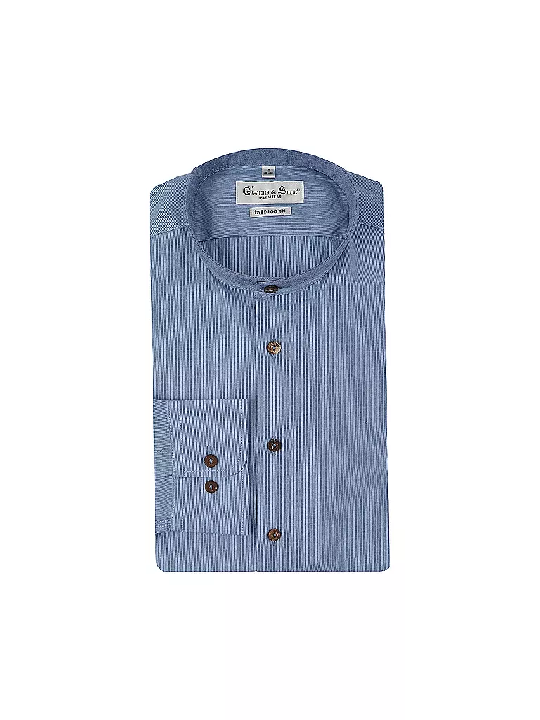 GWEIH & SILK | Chemise traditionnelle IRRSEE | hellblau