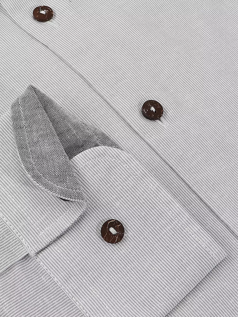 GWEIH & SILK | Chemise traditionnelle IRRSEE | hellgrau