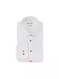 GWEIH & SILK | Chemise traditionnelle Modern Fit WEISSENSEE | Blanc