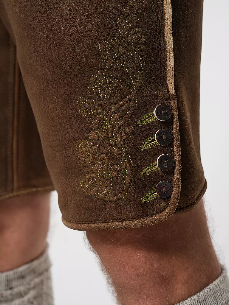GWEIH & SILK | Culotte en cuir traditionnel Vitus | 