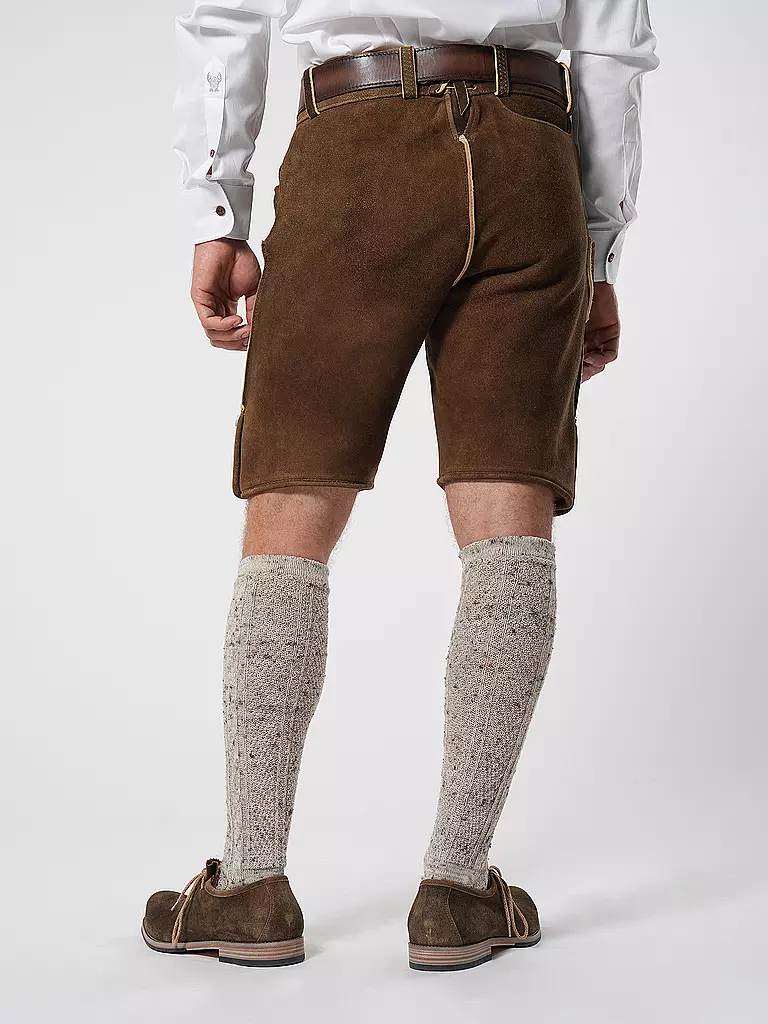 GWEIH & SILK | Culotte en cuir traditionnel Vitus | 