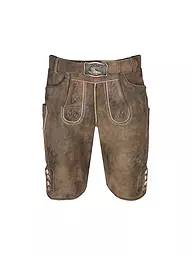 GWEIH & SILK | Lederhose ARNO | Marron