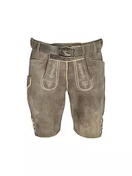 GWEIH & SILK | Lederhose KARLO | Marron
