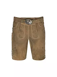 GWEIH & SILK | Lederhose LEO | Marron clair