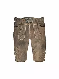 GWEIH & SILK | Lederhose TOBIAS | Marron clair