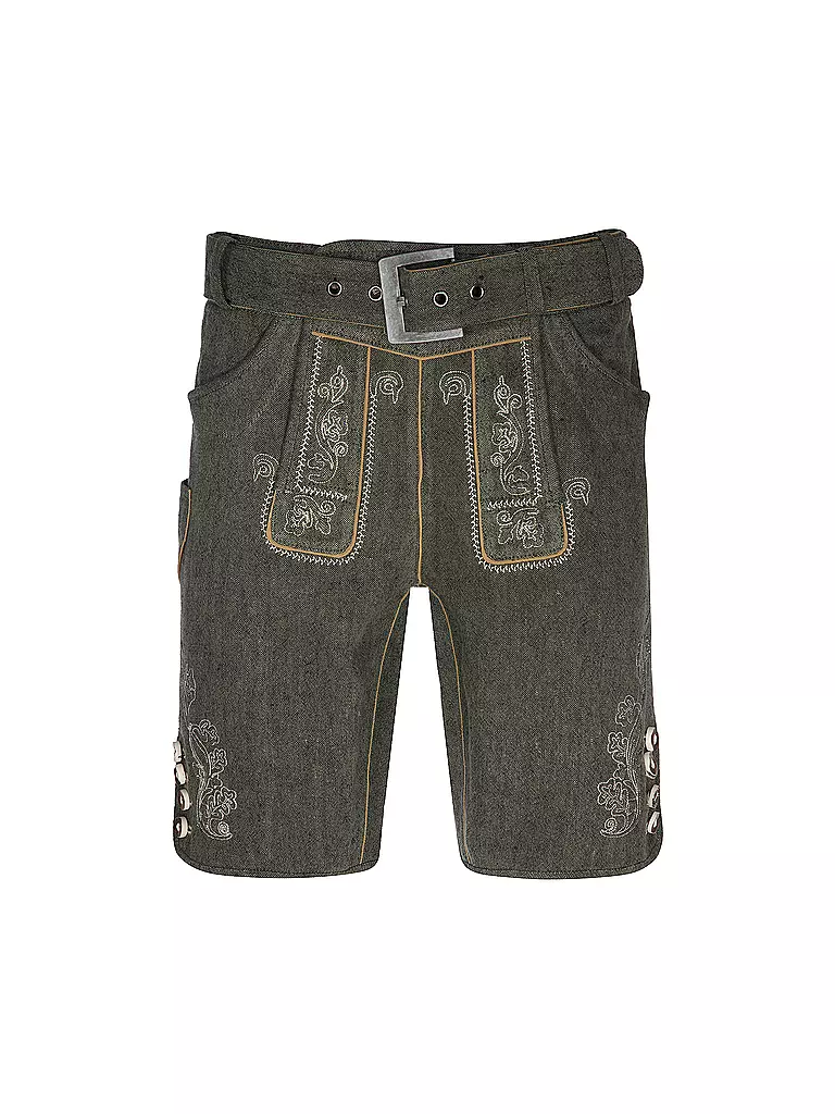 GWEIH & SILK | Pantalon traditionnel BASTIAN | dunkelgrün