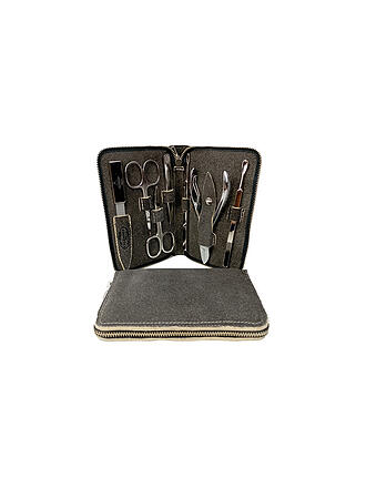 HAMMANN | Set de manucure en cuir (naturel / 7 pièces)