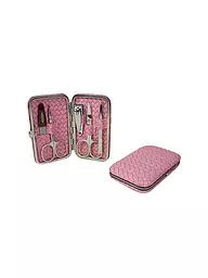 HAMMANN | Set de manucure en cuir (Rosé / 5 pièces) | Rose