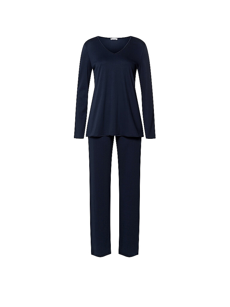 Hanro Pyjama bleu marine S