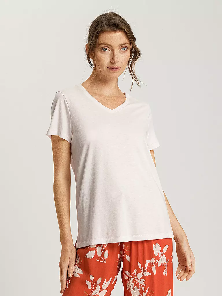 HANRO | Loungewear T-Shirt | Rose