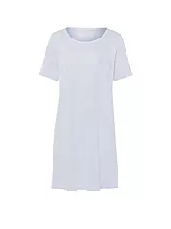 HANRO | Sleepshirt - Chemise de nuit "Cotton Deluxe" | Bleu clair