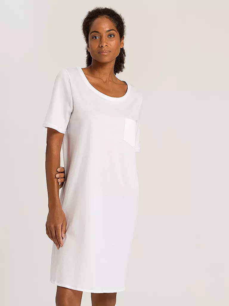 HANRO | Sleepshirt - Chemise de nuit "Cotton Deluxe" | 