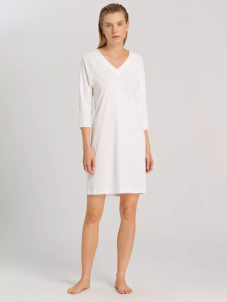 HANRO | Sleepshirt - Chemise de nuit "Pure Essence" | creme