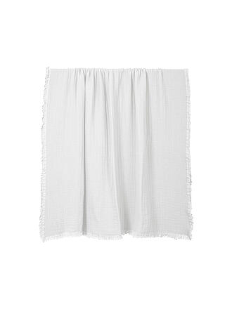 HAOMY | Couvre-lit - Plaid VANLY 130x180cm Ivoire