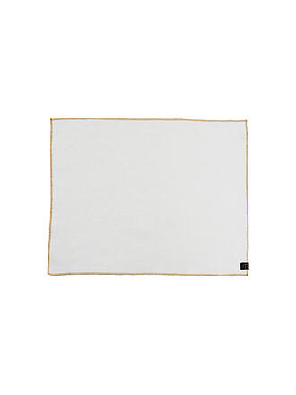 HAOMY | Set de table 35x45cm VERONE Blanc/Crème