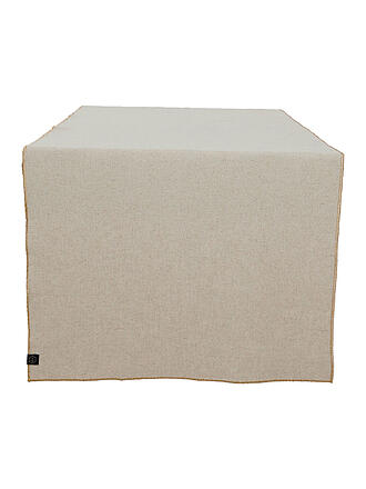 HAOMY | Chemin de table 48x160cm VERONE Naturel/Beige