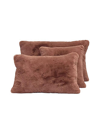 HAOMY | Housse de coussin 45x45cm CHAMONIX Mocaccino