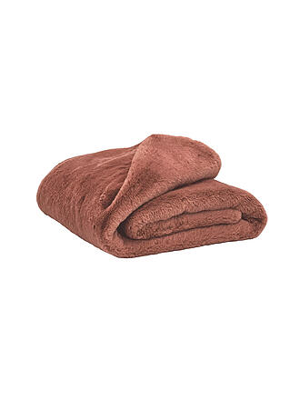 HAOMY | Couvre-lit - Plaid 150x200cm CHAMONIX Mocaccino