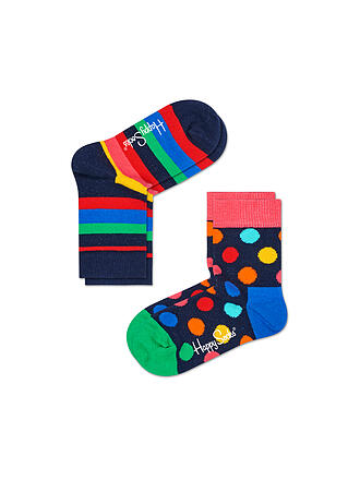 HAPPY SOCKS | Chaussettes enfant STRIPE lot de 2 multicolores