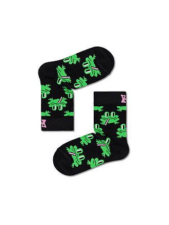 HAPPY SOCKS | Chaussettes enfant FROG noir