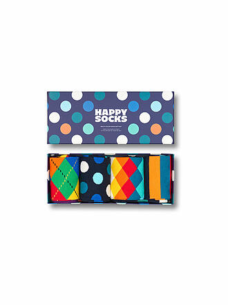 HAPPY SOCKS | Coffret cadeau femme 36 - 40 marine