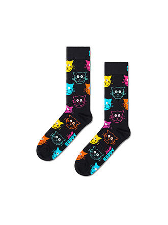HAPPY SOCKS | Chaussettes homme CAT noir